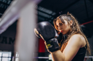 treino de boxe